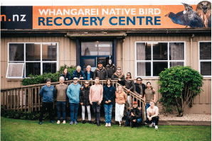 whangarei native bird recovery centre and lightforce team